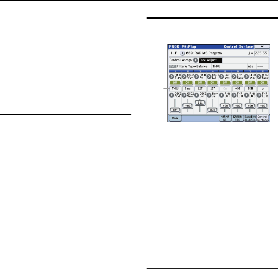 Illustration: Korg EXB-RADIAS for M3 Owner's manual, Page 29