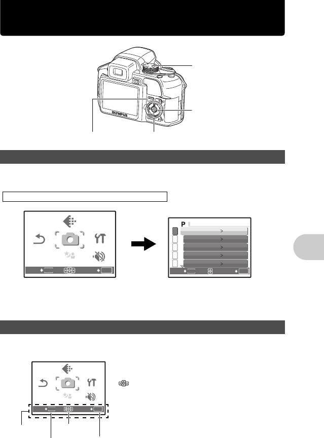 Illustration: Olympus Digital Camera SP-560UZ Instruction Manual and Quick Start Guide, Page 21