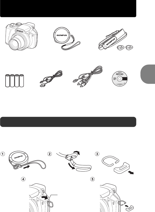 Illustration: Olympus Digital Camera SP-560UZ Instruction Manual and Quick Start Guide, Page 3