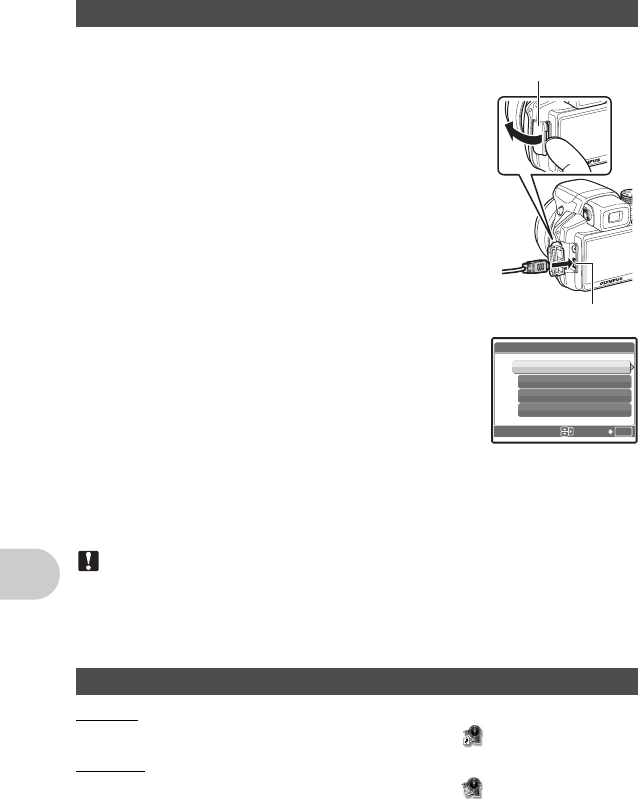Illustration: Olympus Digital Camera SP-560UZ Instruction Manual and Quick Start Guide, Page 58