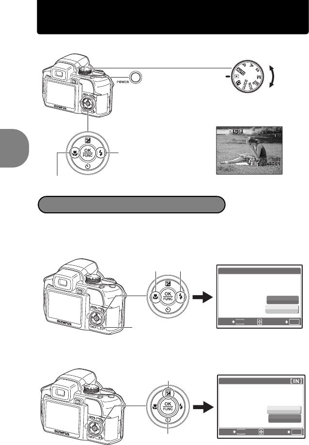 Illustration: Olympus Digital Camera SP-560UZ Instruction Manual and Quick Start Guide, Page 10