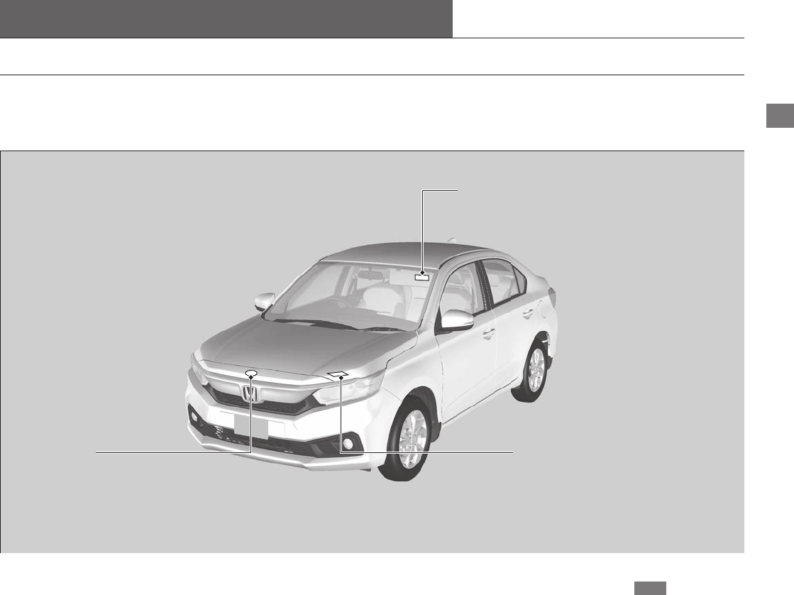 Illustration: Honda All New Amaze 2018 Manual, Page 71