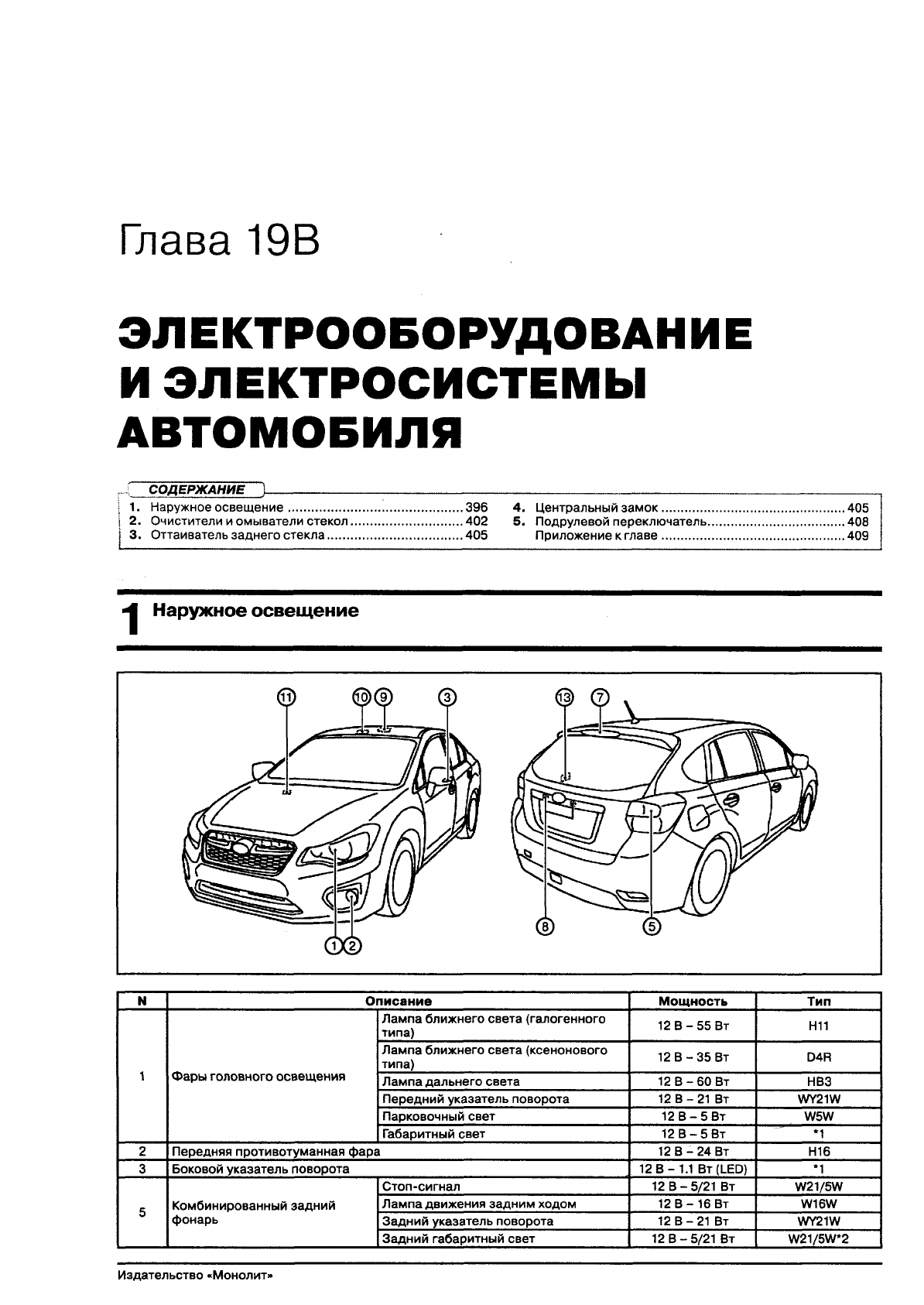 Иллюстрация: SUBARU XV Руководство по ремонту и эксплуатации, Страница 404