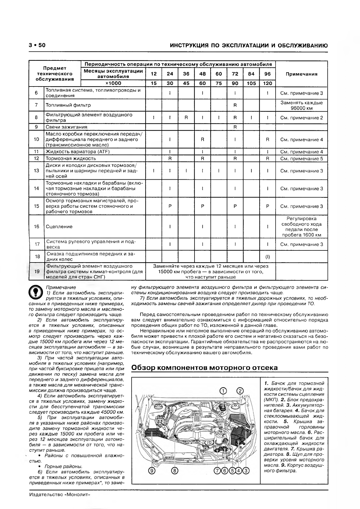 Иллюстрация: SUBARU XV Руководство по ремонту и эксплуатации, Страница 58