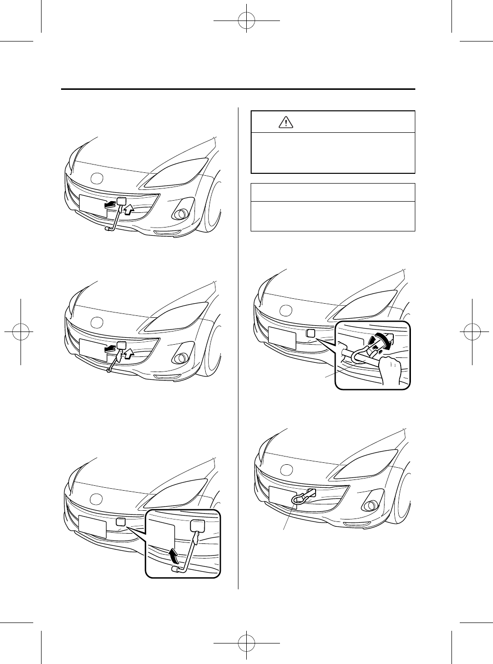 Ilustración: El manual 2014 Mazda 3, Página 452
