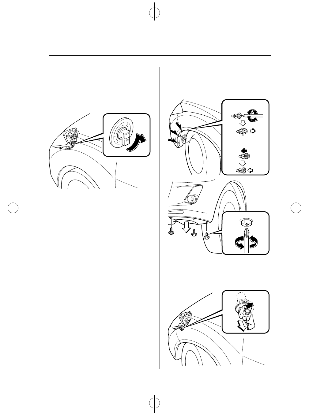 Ilustración: El manual 2014 Mazda 3, Página 521
