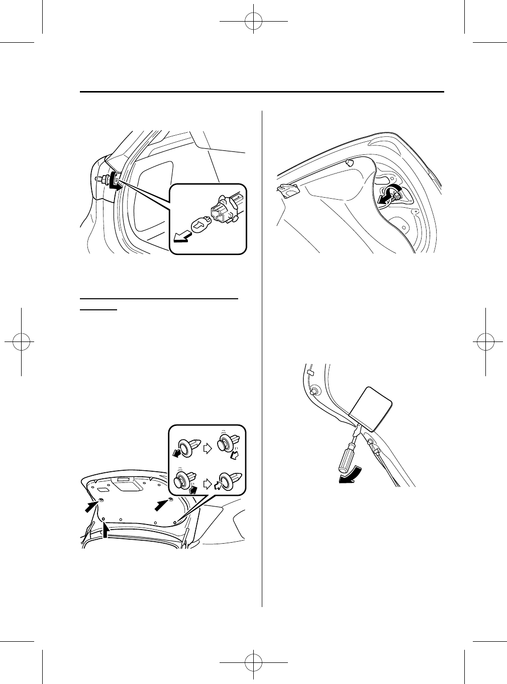 Ilustración: El manual 2014 Mazda 3, Página 527