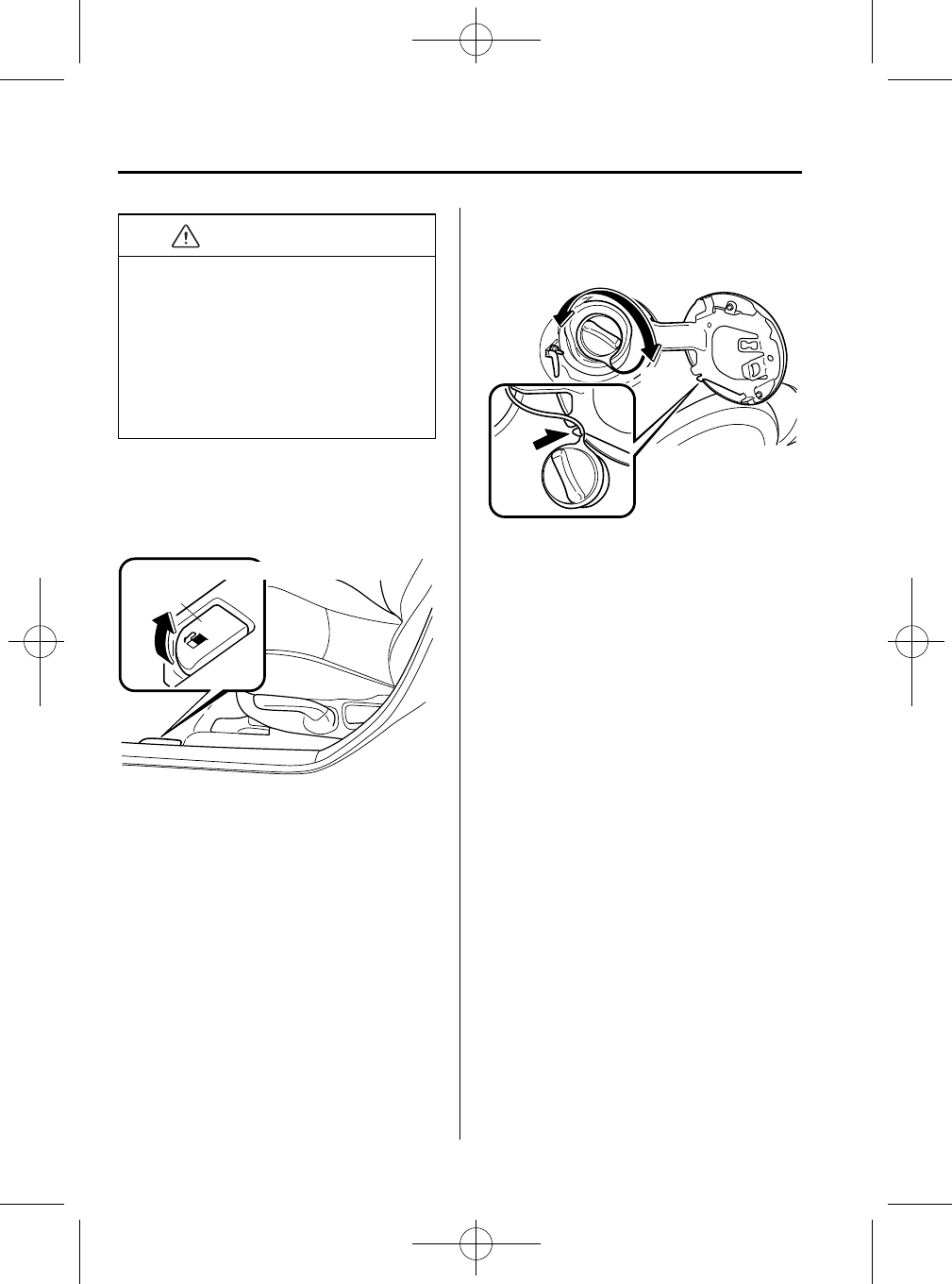 Ilustración: El manual 2014 Mazda 3, Página 116