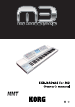 Go to Korg EXB-RADIAS for M3 Owner's manual, Page 1