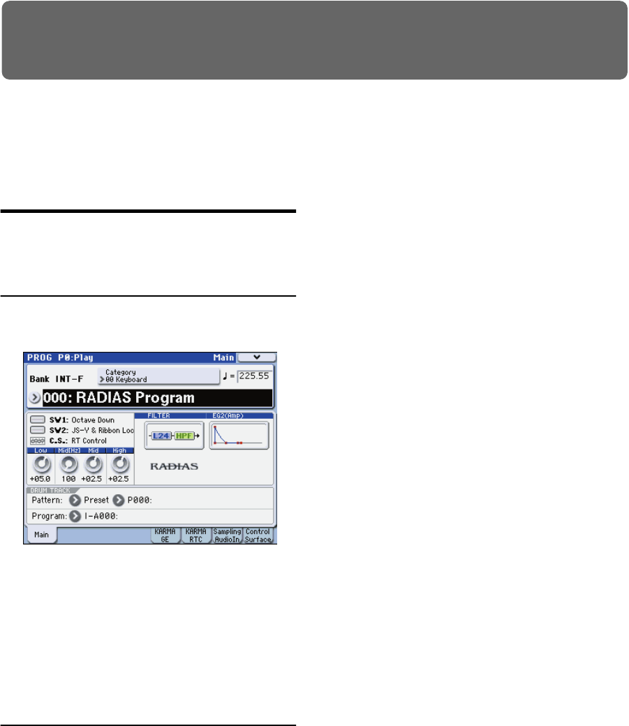 Illustration: Korg EXB-RADIAS for M3 Owner's manual, Page 13