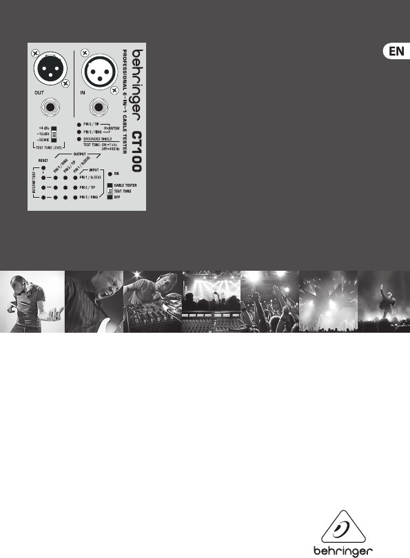 Illustration: CABLE TESTER CT100, Page 1