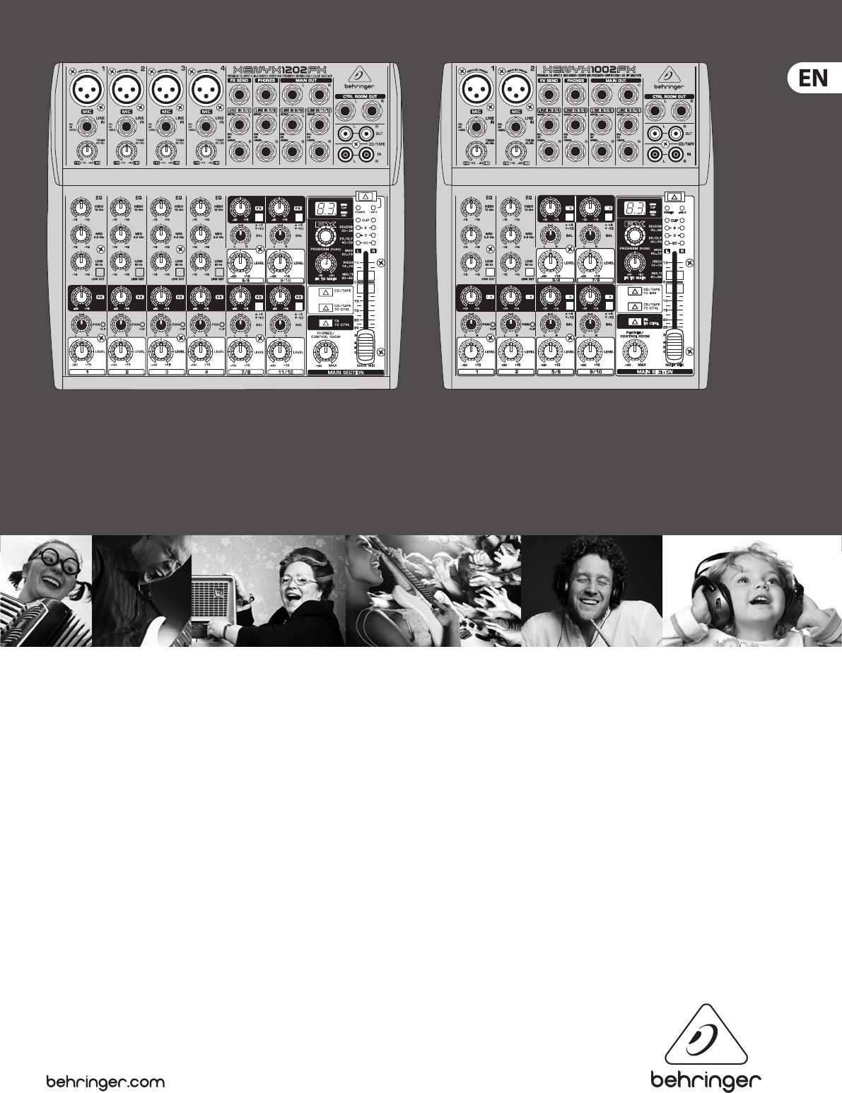 Illustration: XENYX 1202FX/1002FX User Manual, Page 1