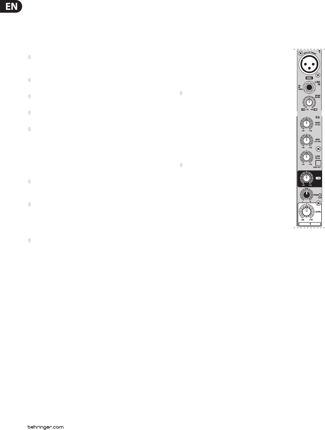 Illustration: XENYX 1202FX/1002FX User Manual, Page 6
