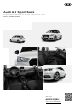 Ir A1 Sportback Adrenalin 1.0 TFSI ultra 95 CV 5 vel. Folleto informativo, Página 1