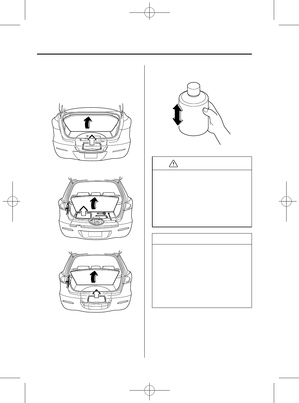 Ilustración: El manual 2014 Mazda 3, Página 426