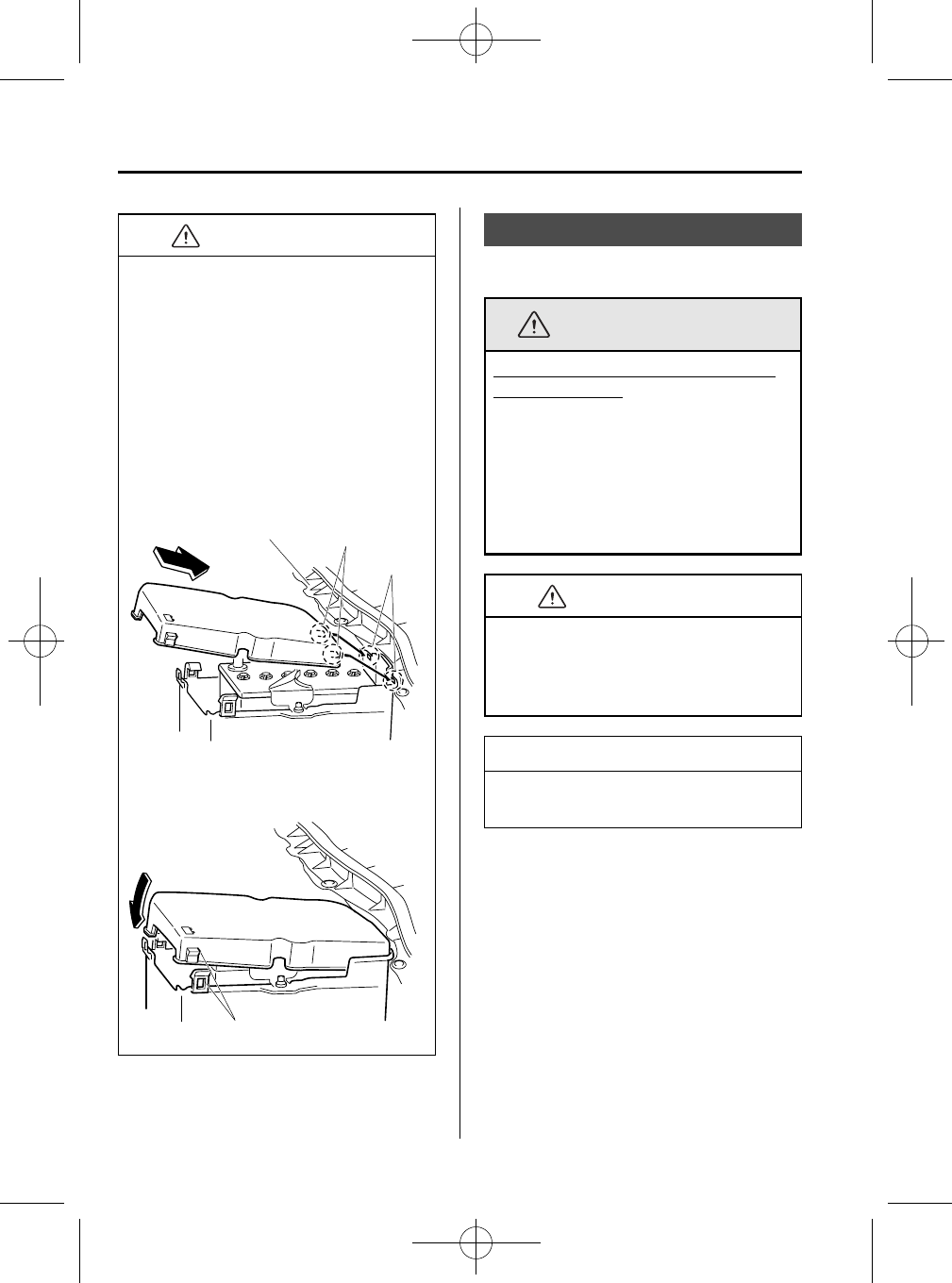 Ilustración: El manual 2014 Mazda 3, Página 448