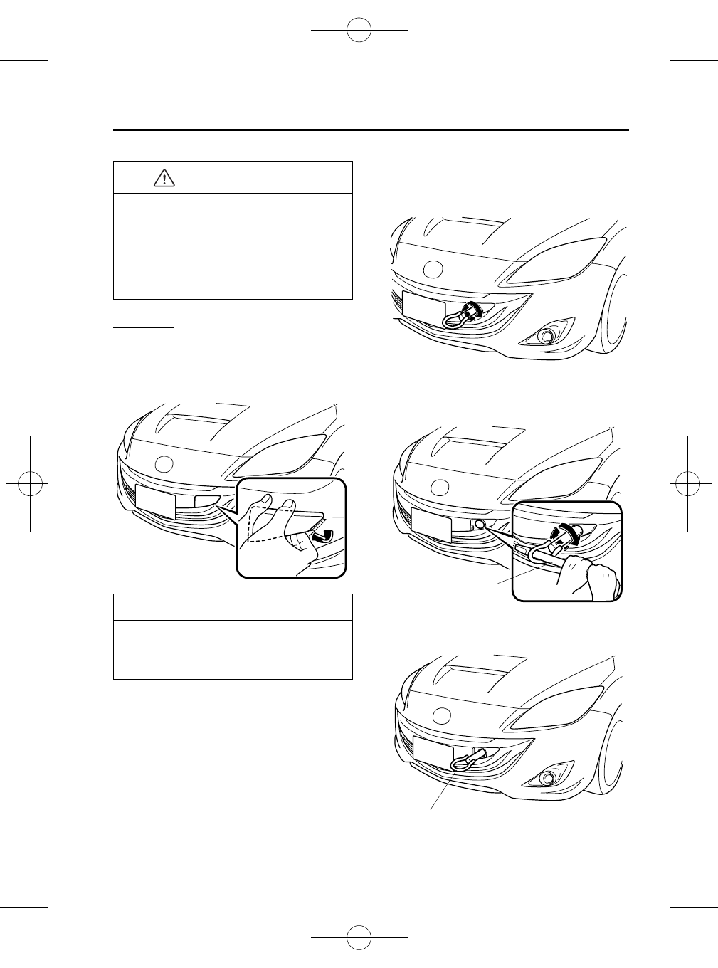 Ilustración: El manual 2014 Mazda 3, Página 453