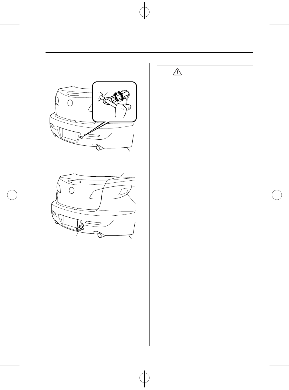 Ilustración: El manual 2014 Mazda 3, Página 455