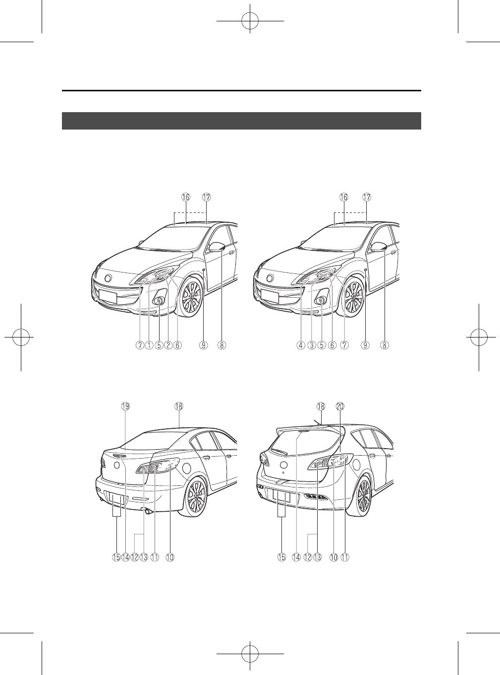 Ilustración: El manual 2014 Mazda 3, Página 516