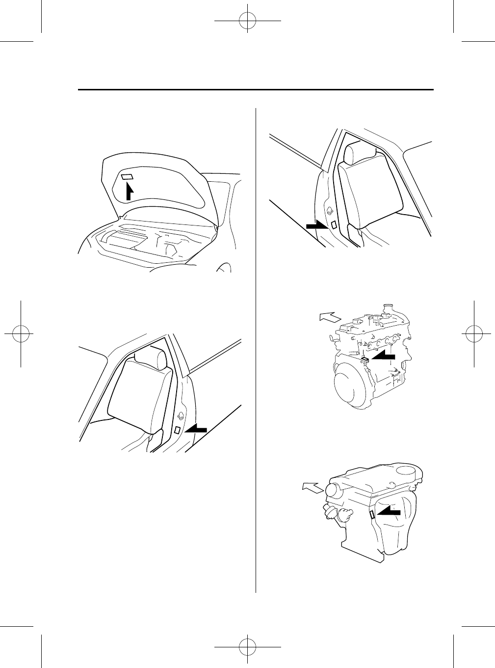 Ilustración: El manual 2014 Mazda 3, Página 581