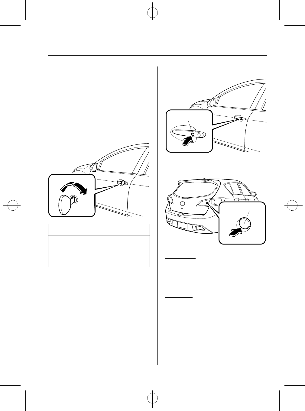 Ilustración: El manual 2014 Mazda 3, Página 103