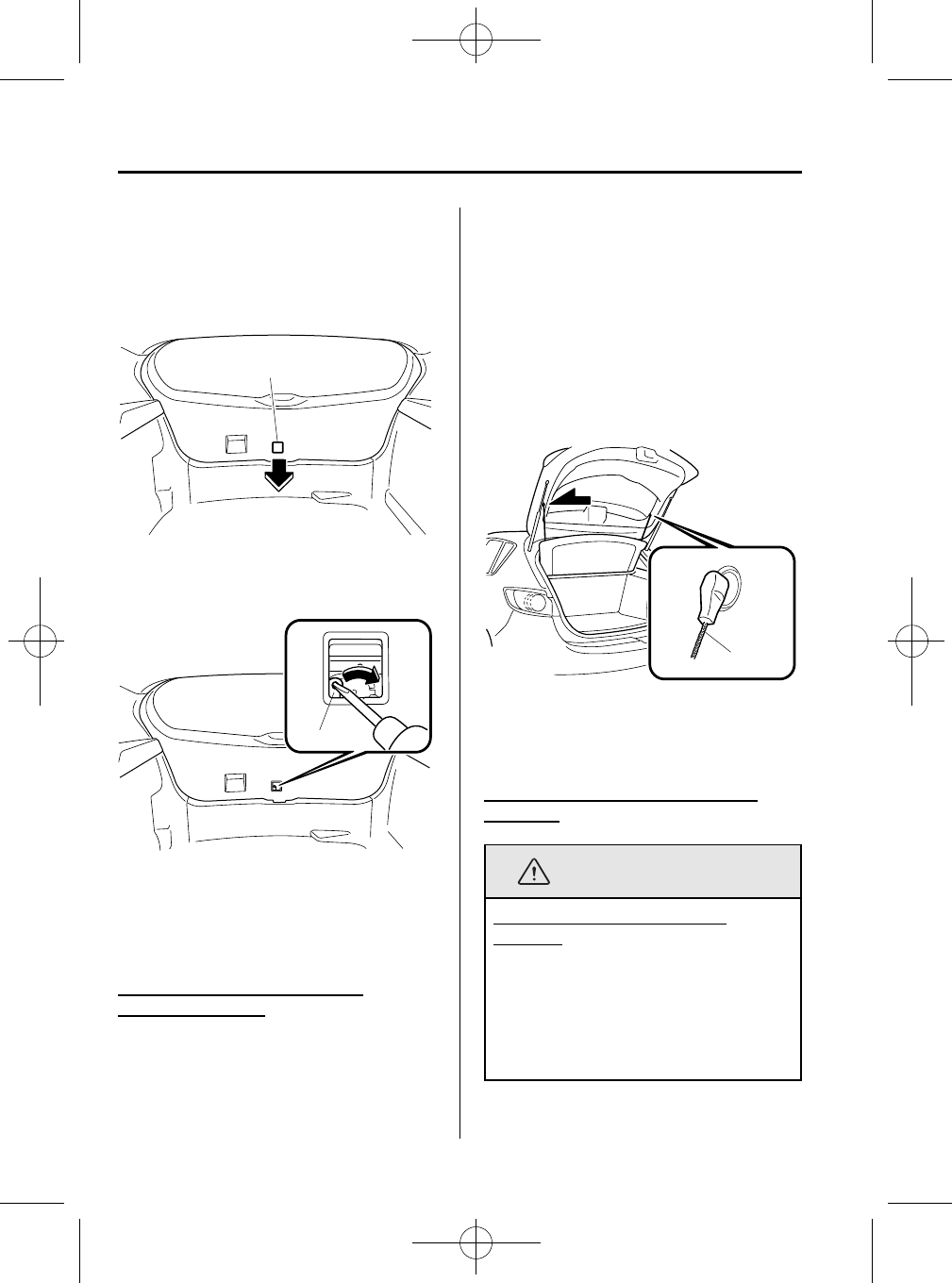 Ilustración: El manual 2014 Mazda 3, Página 110