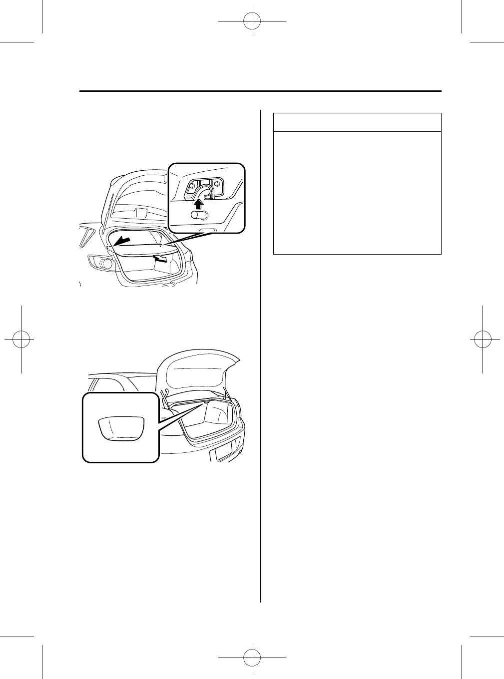 Ilustración: El manual 2014 Mazda 3, Página 111