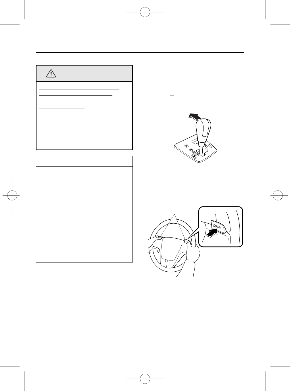 Ilustración: El manual 2014 Mazda 3, Página 208