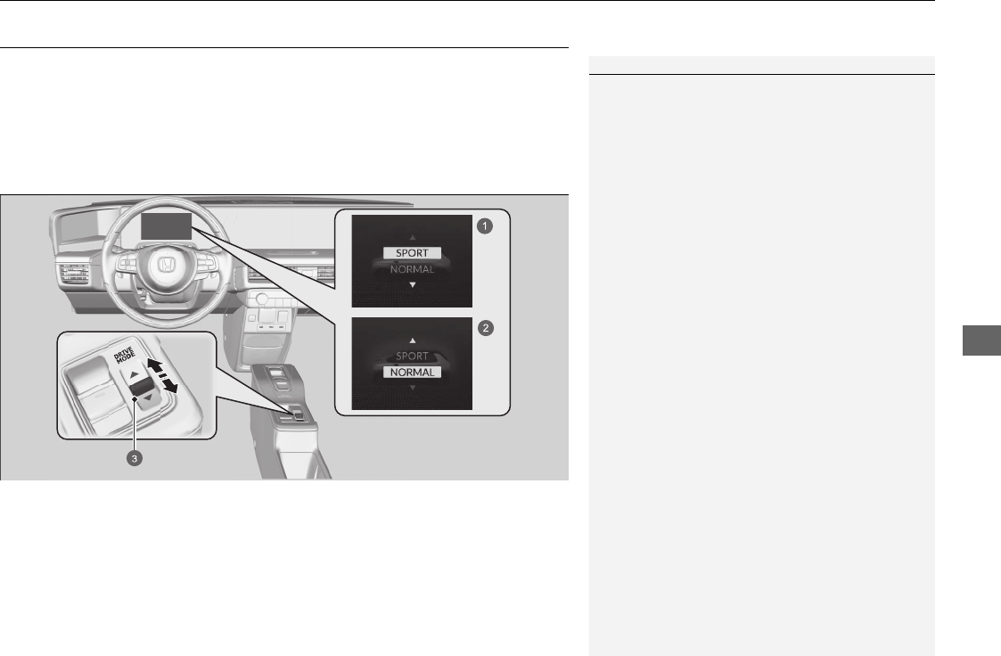 Ilustración: Honda e 2021 Manual Del Usuario, Página 394
