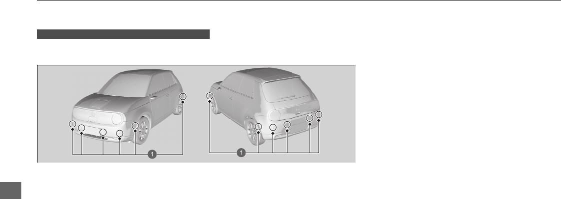Ilustración: Honda e 2021 Manual Del Usuario, Página 499