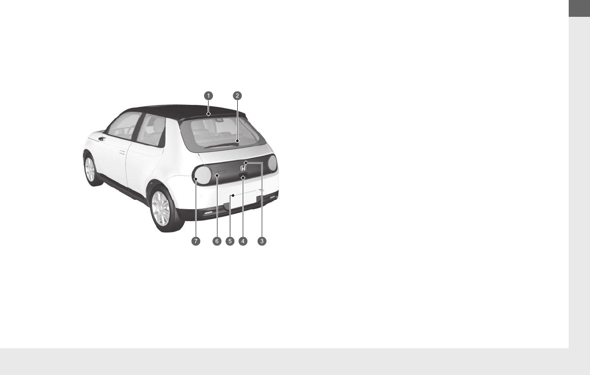 Ilustración: Honda e 2021 Manual Del Usuario, Página 14