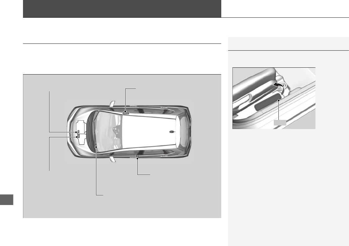 Ilustración: 2018 Honda Fit / Jazz Manual del propietario, Página 595
