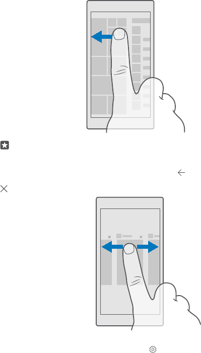 Ilustracja: Podręcznik użytkownika Lumia z systemem Windows 10 Mobile, Strona 25