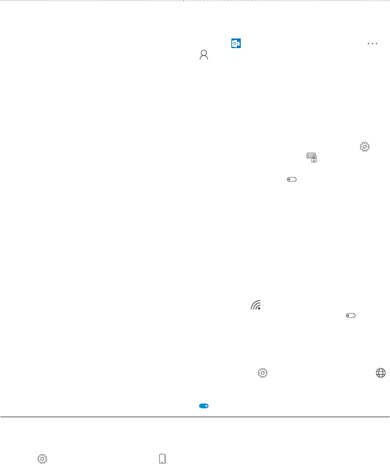 Ilustracja: Podręcznik użytkownika Lumia z systemem Windows 10 Mobile, Strona 46