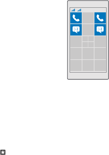 Ilustracja: Podręcznik użytkownika Lumia z systemem Windows 10 Mobile, Strona 57