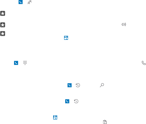 Ilustracja: Podręcznik użytkownika Lumia z systemem Windows 10 Mobile, Strona 63