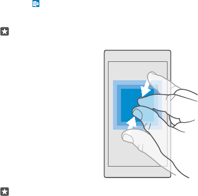 Ilustracja: Podręcznik użytkownika Lumia z systemem Windows 10 Mobile, Strona 81